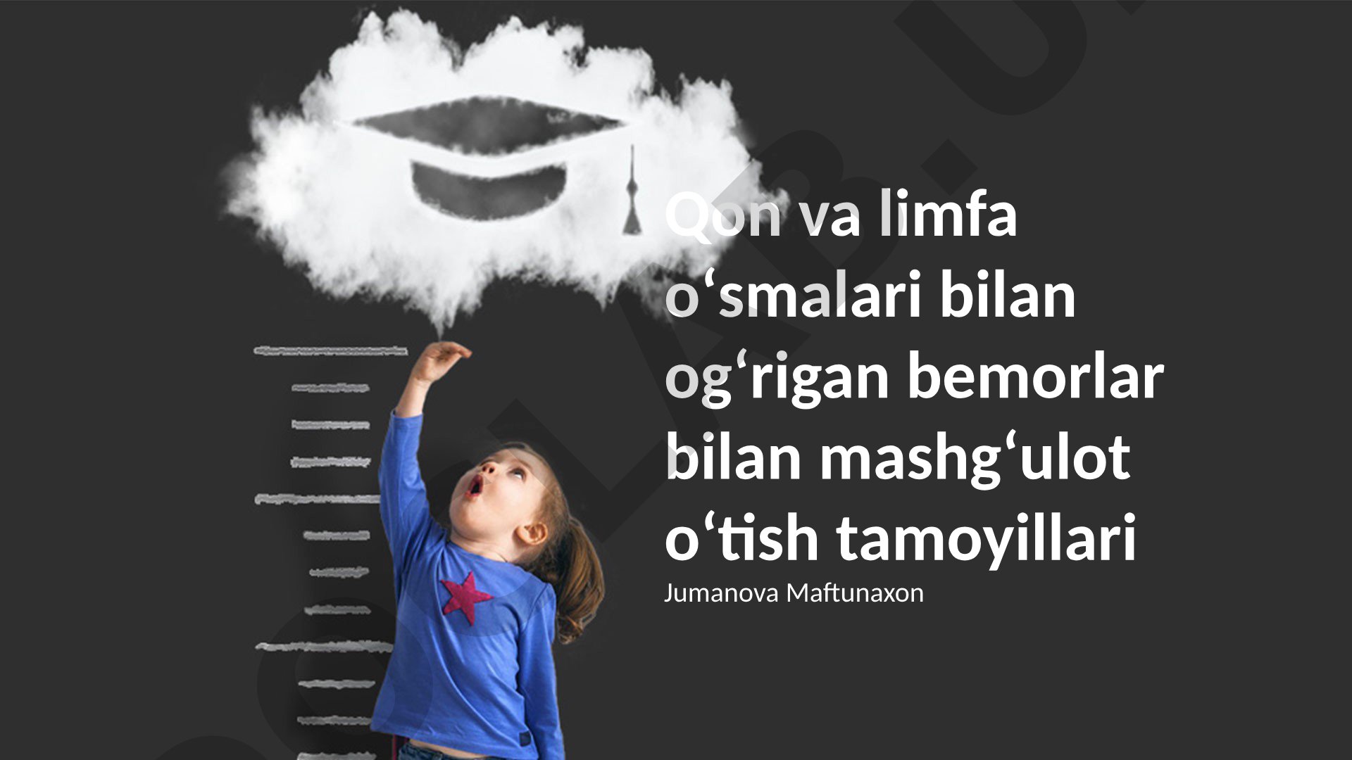 Qon va limfa o'smalari bilan og'rigan bemorlar bilan mashg'ulot o'tish tamoyillari
