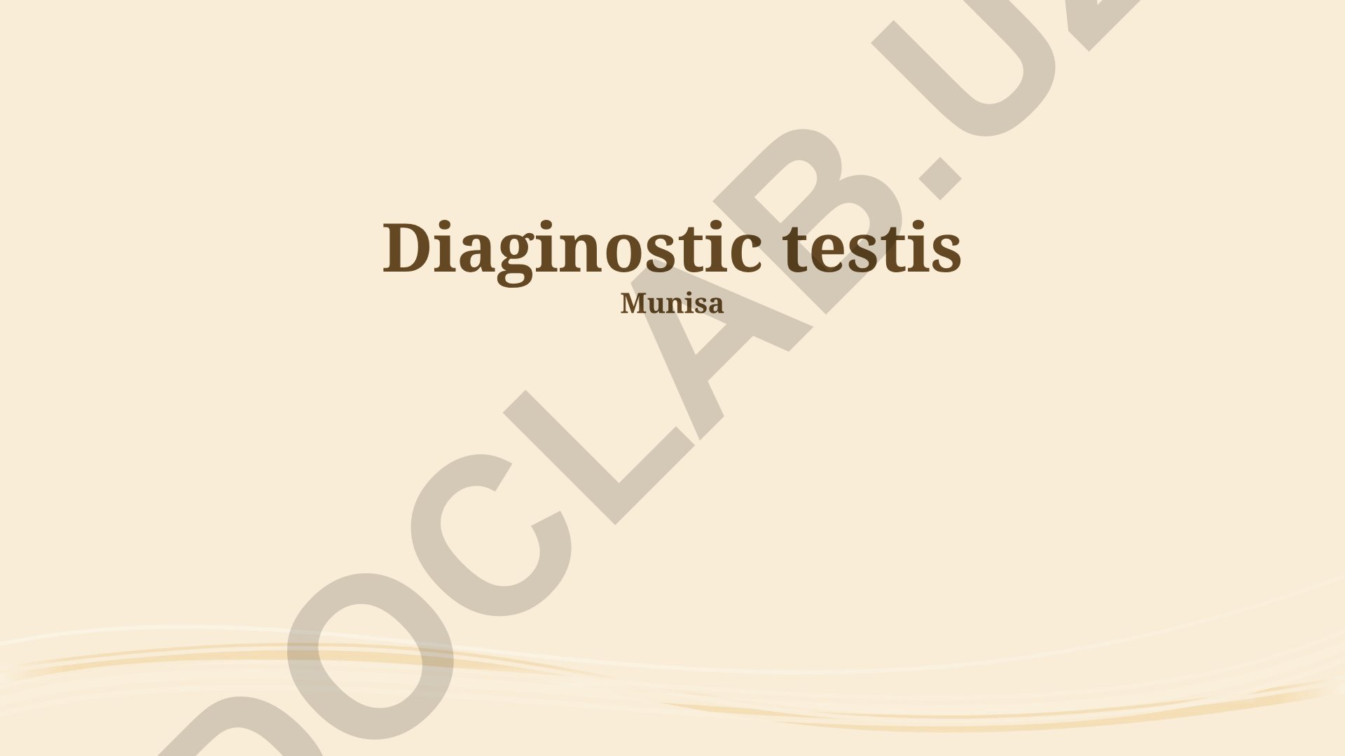 Imaging and Laboratory Tests for Testicular Disease
