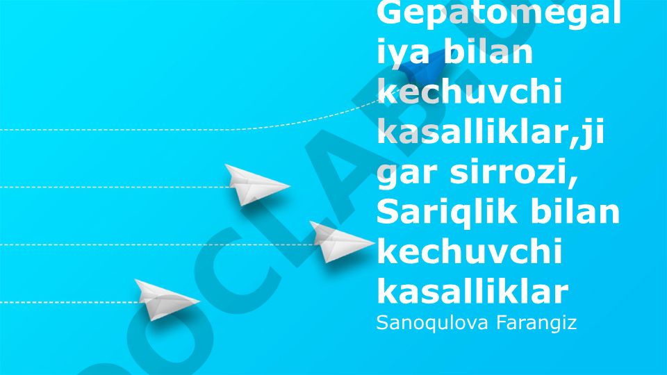 Gepatomegaliya, Jigar sirrozi va Sariqlik: Sabablari, Diagnostikasi va Davolash