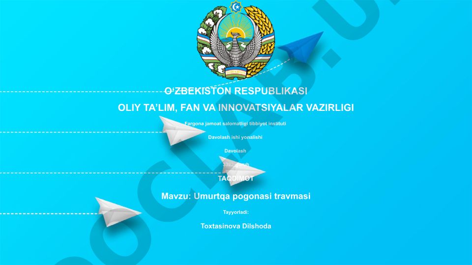 Umurtqa pogonasi travmasi