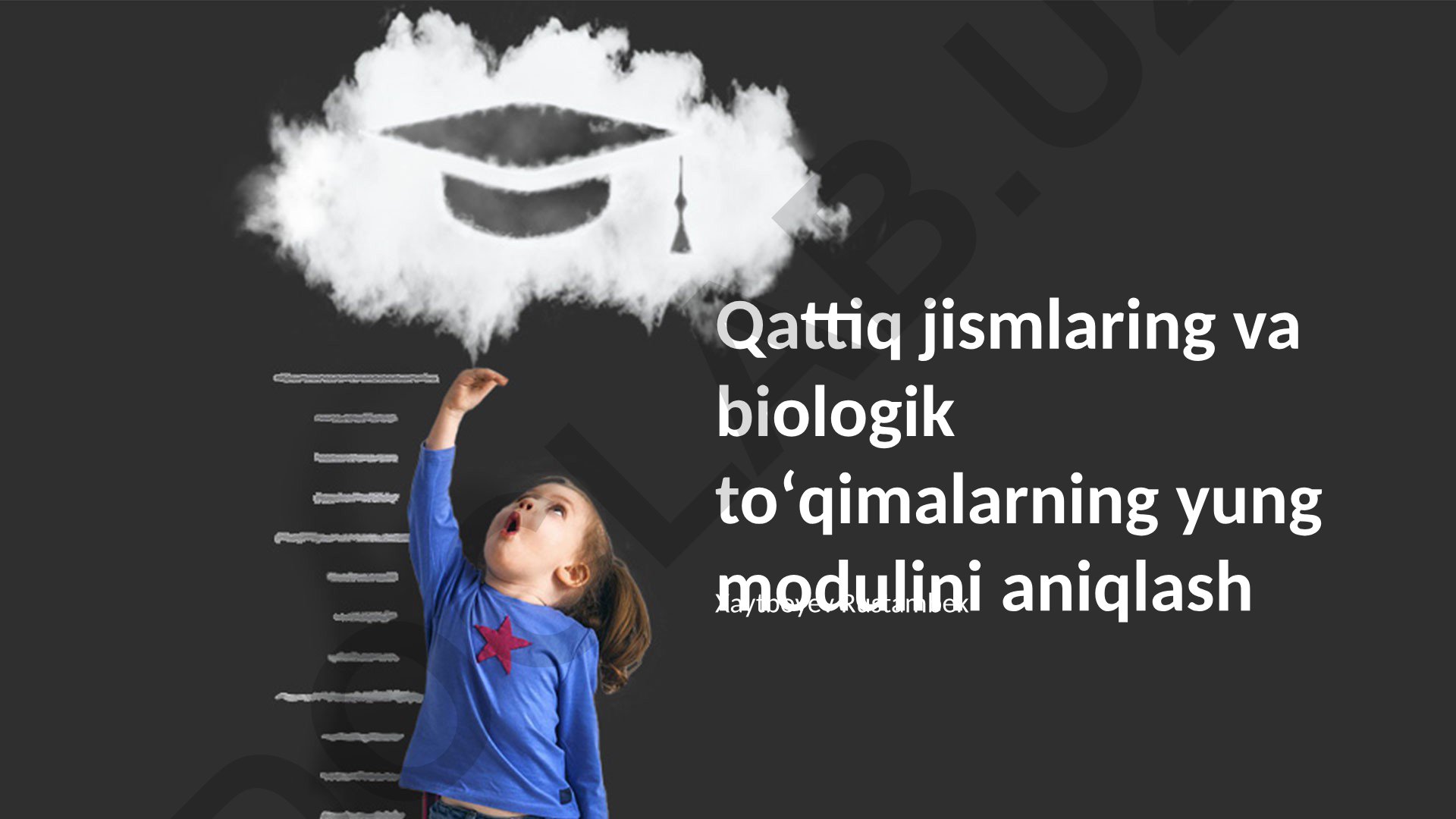 Qattiq jismlar va biologik to'qimalarning Young modulini aniqlash usullari