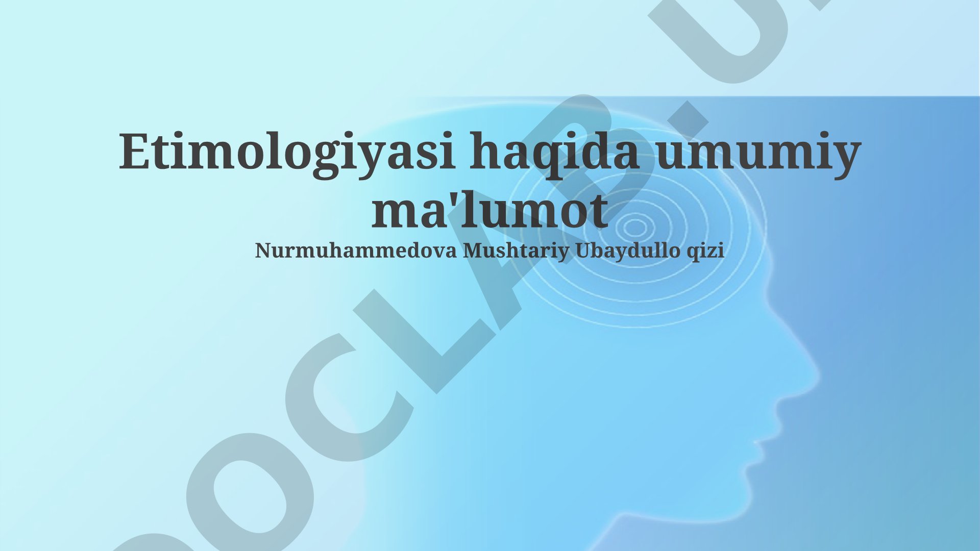 Etimologiya: Ta'rif, Tarix va Mohiyat