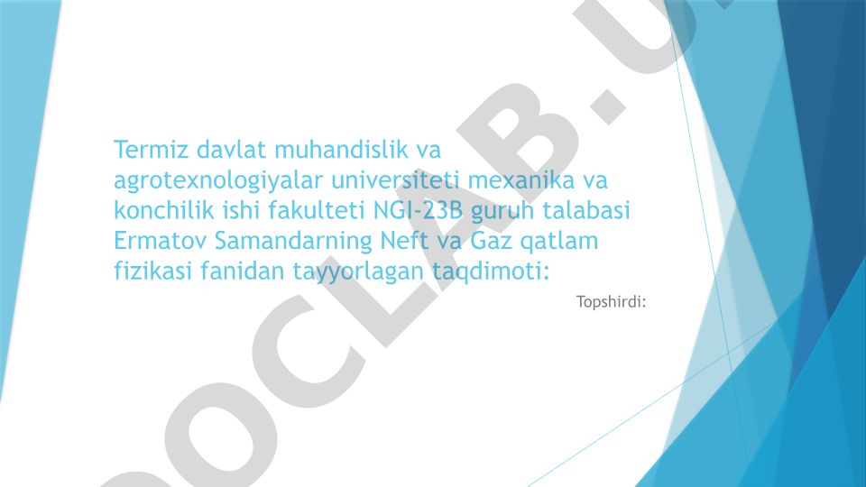 Tog' jinsi na'munalarini olish