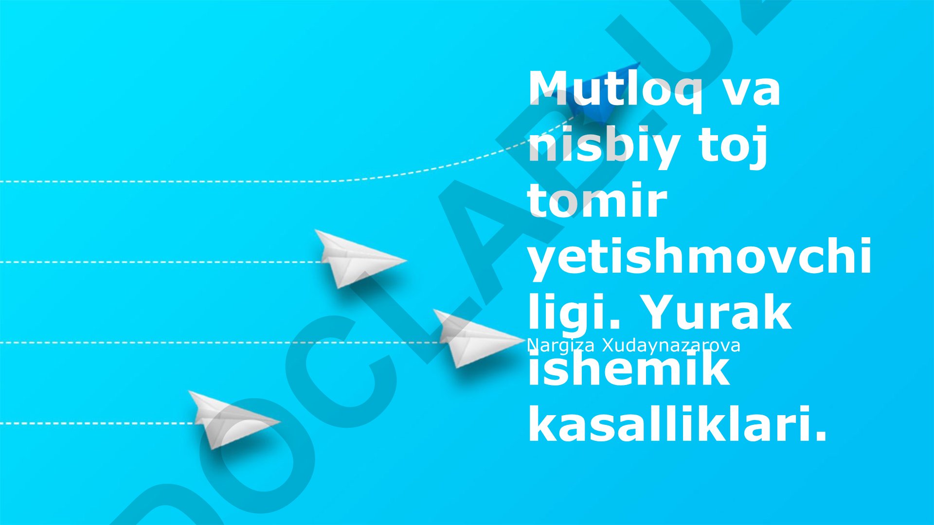 Mutloq va nisbiy toj tomir yetishmovchiligi va yurak ishemik kasalliklari