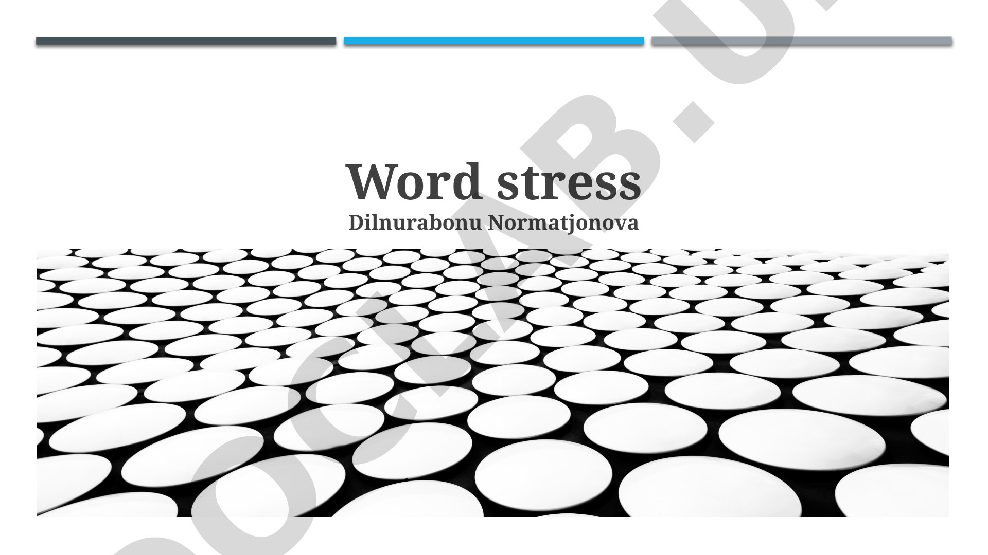 Word Stress: Understanding and Mastering Syllable Emphasis