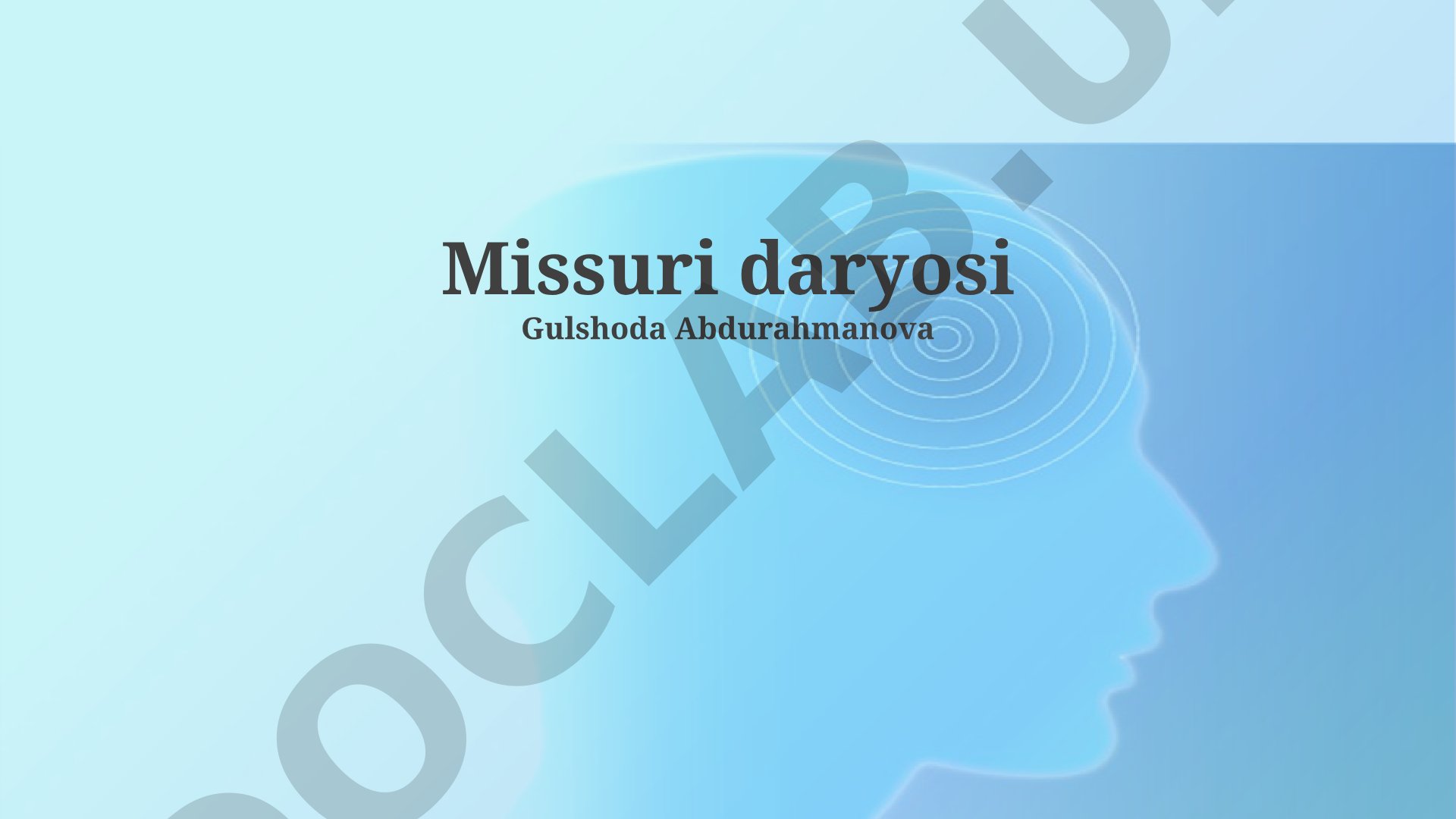 Missuri daryosi