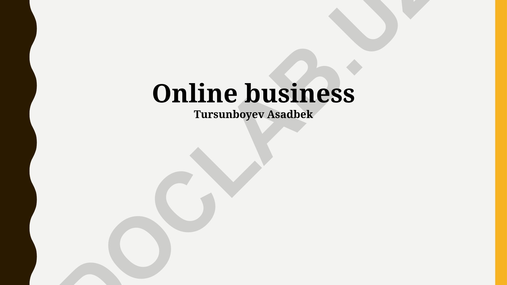 Online business: Driving Sales, Managing Operations, and Building Digital Presence