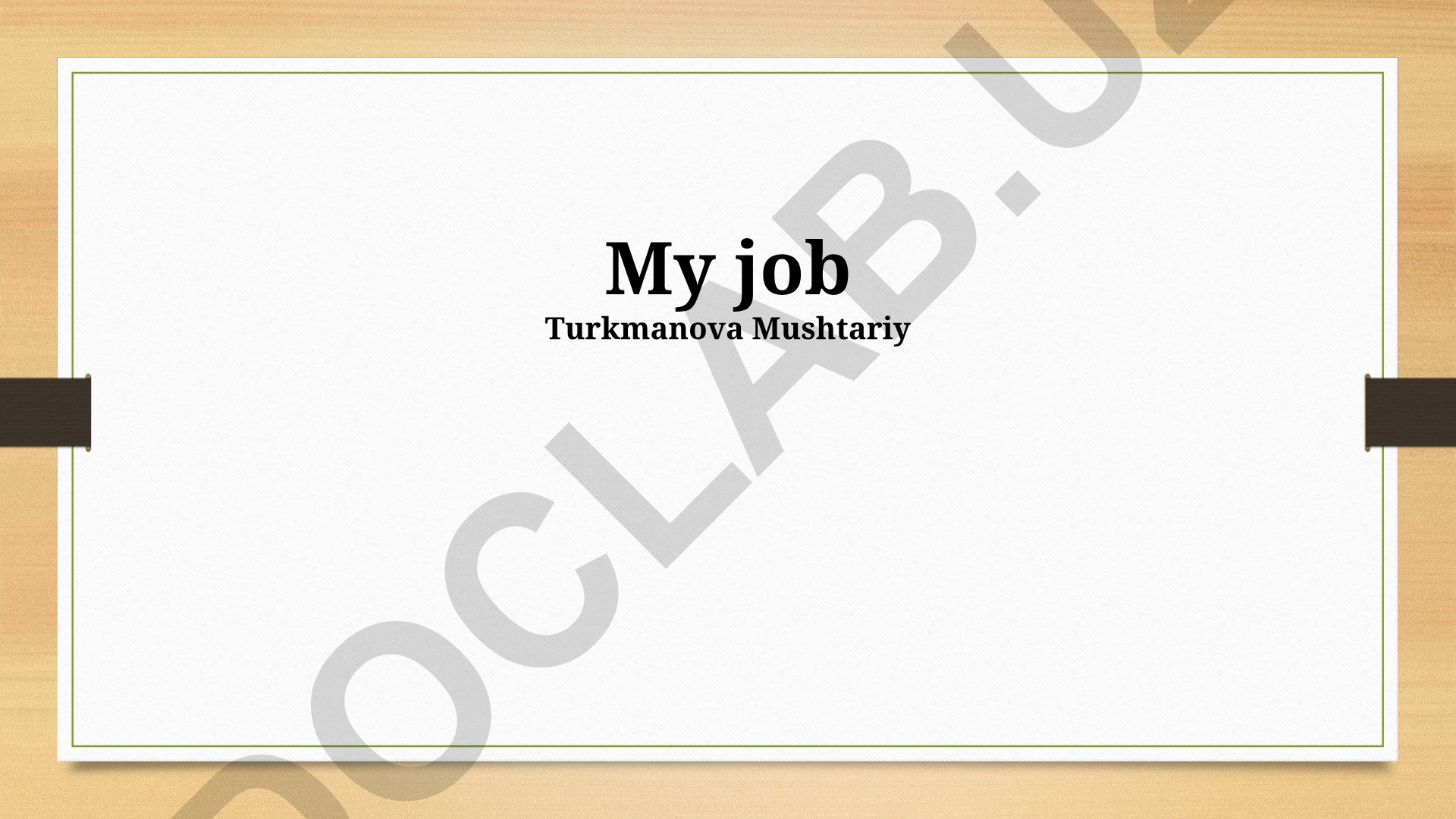 Future Goals, Daily Responsibilities and Key Projects