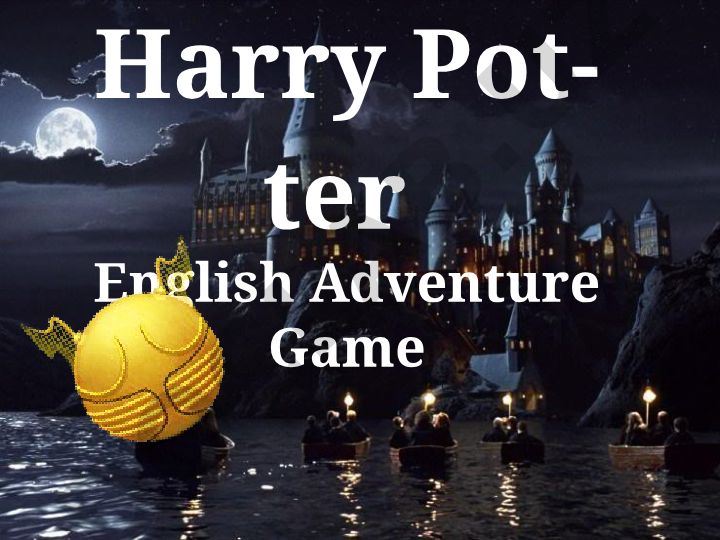 Harry Potter English Adventure Game