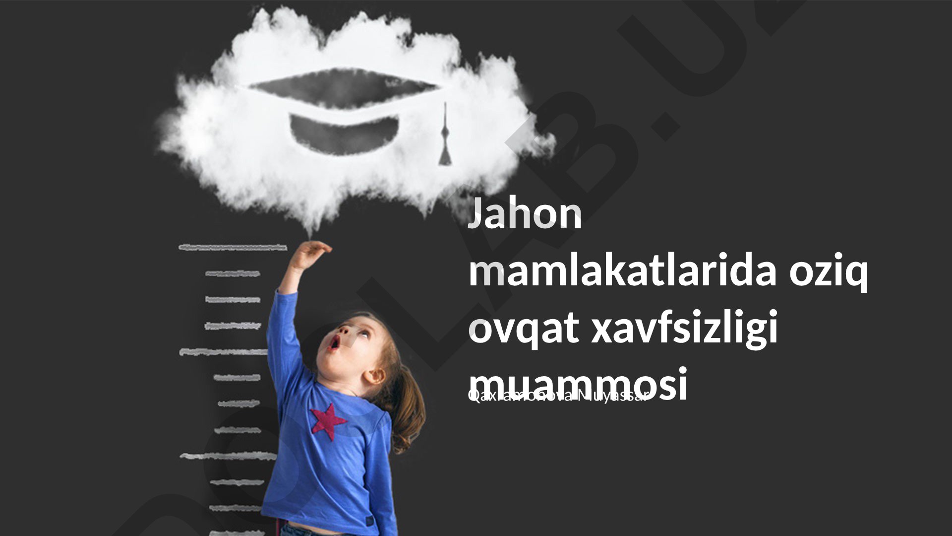 Jahon mamlakatlarida oziq-ovqat xavfsizligi muammolari