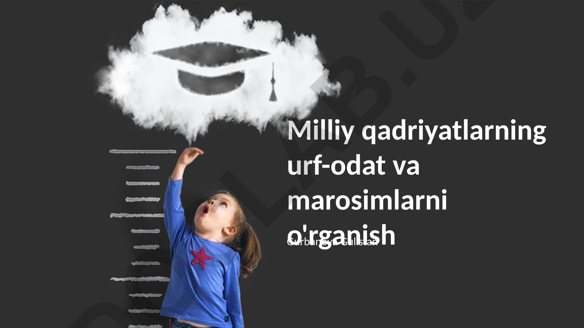 Milliy qadriyatlarning urf-odat va marosimlarni o'rganish