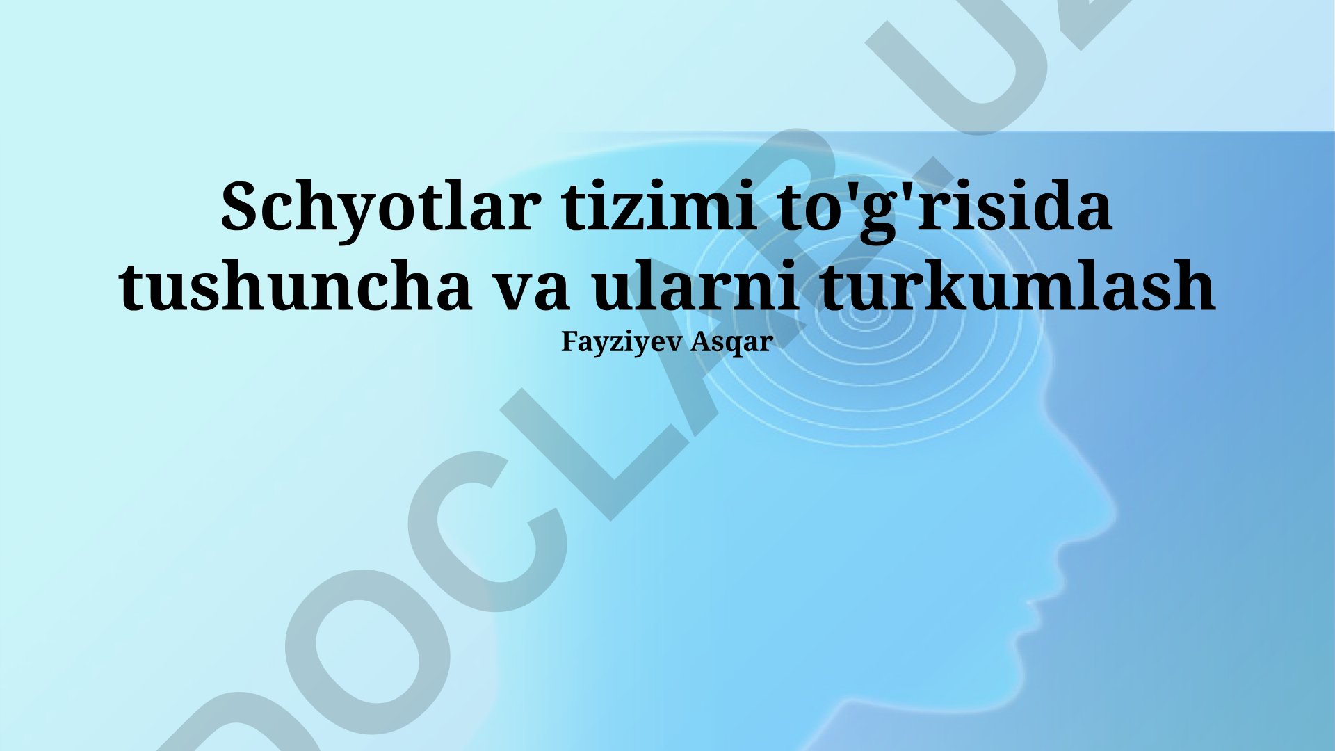 Buxgalteriya hisobi tizimlari: mohiyati, taqqoslashi va tasnifi