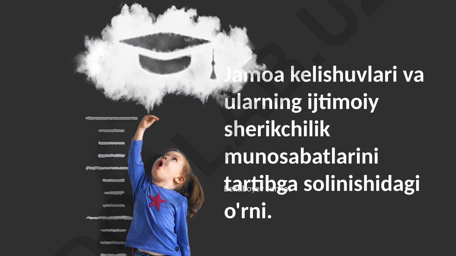 Jamoa kelishuvlari va ijtimoiy sherikchilik munosabatlarini tartibga solish