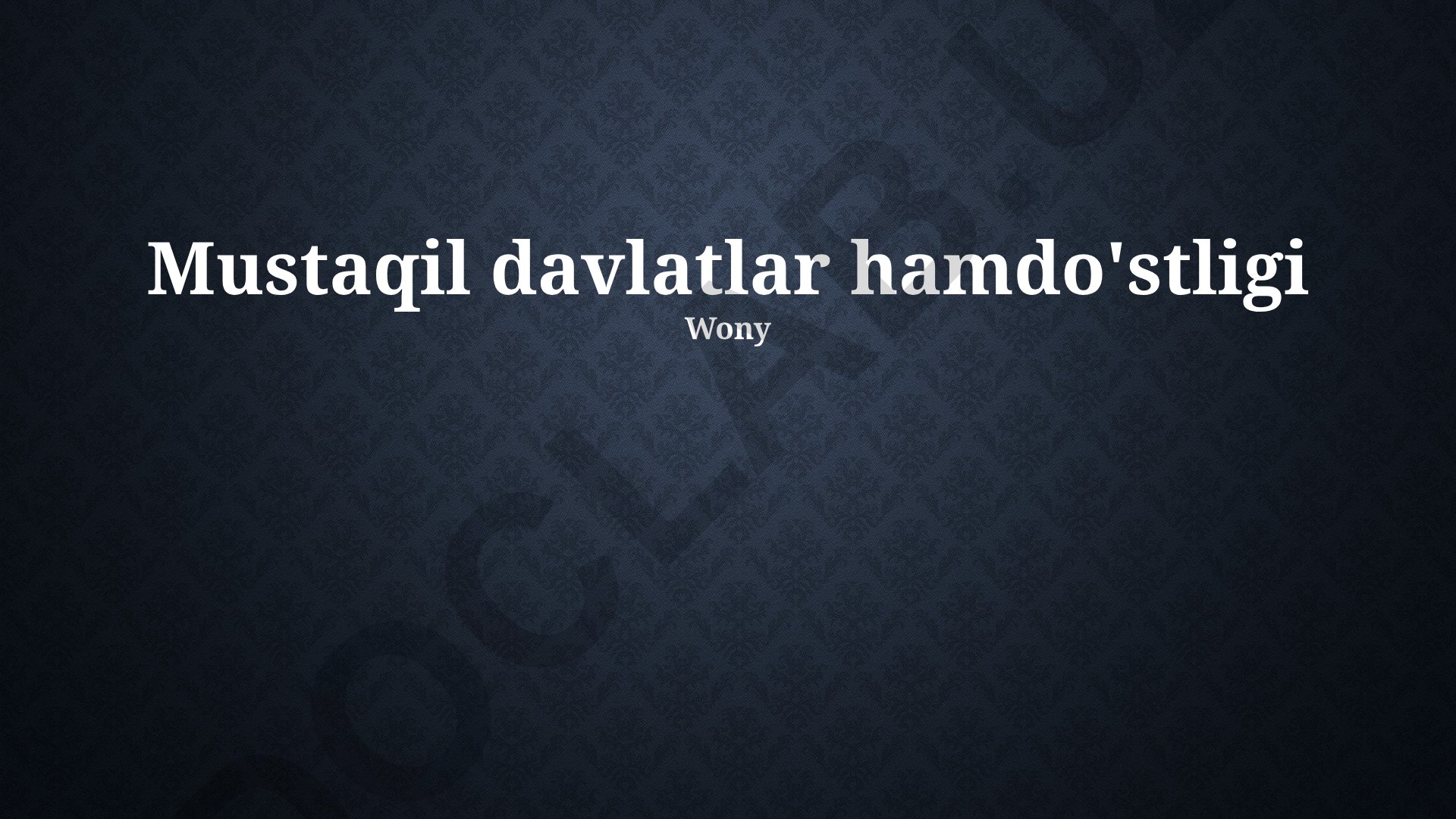 Mustaqil Davlatlar Hamdo'stligi: tashkil topishi, a'zolari va kelajagi