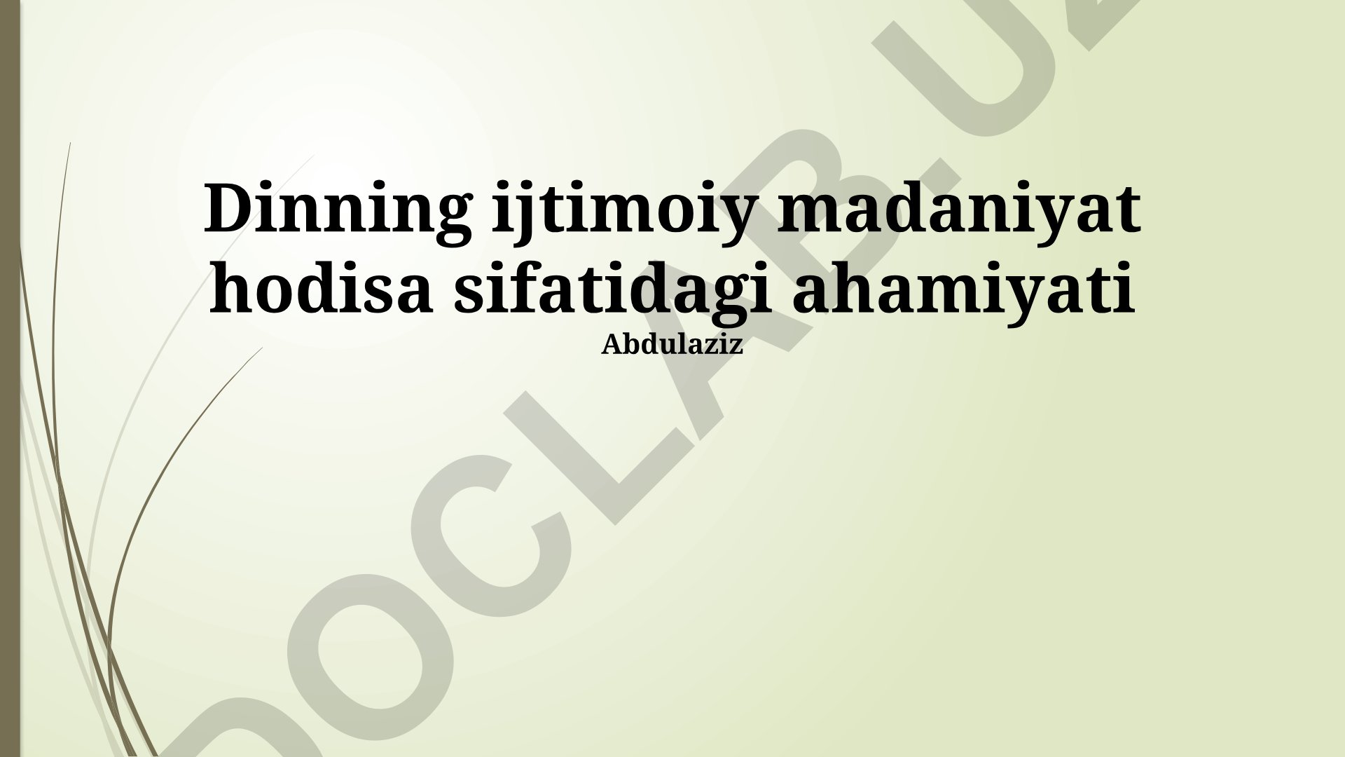 Oshxonaning ijtimoiy-madaniy hodisa sifatidagi ahamiyati
