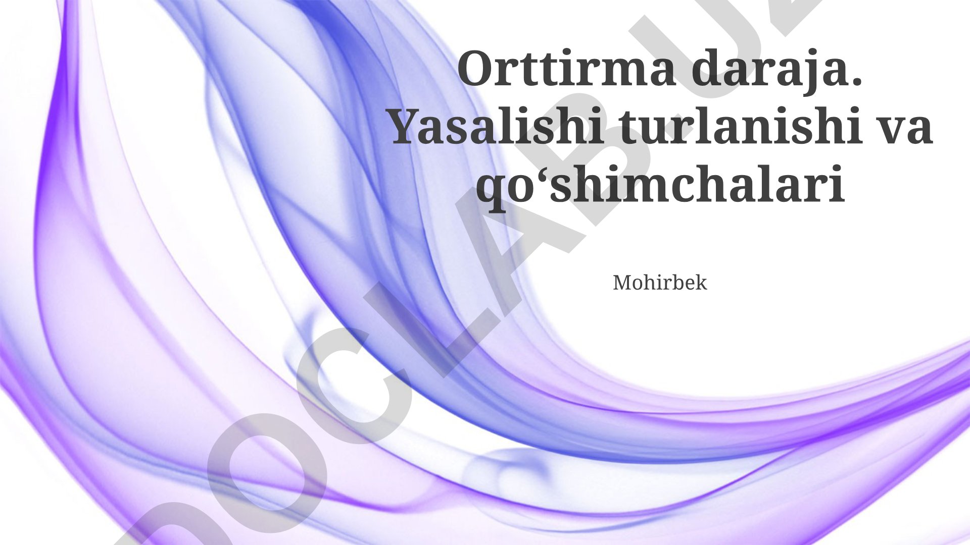 Kofe qovurish darajalari va tuz qo'shishning ta'siri