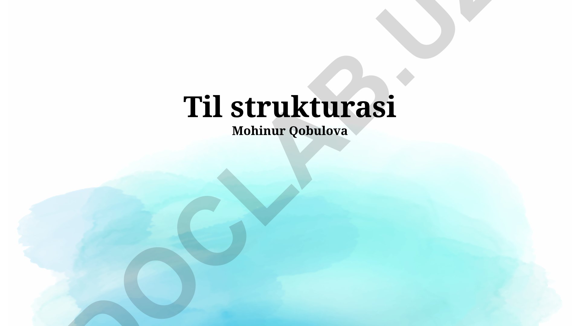 Inshootning xususiyatlari, tarkibi va qurilish bosqichlari