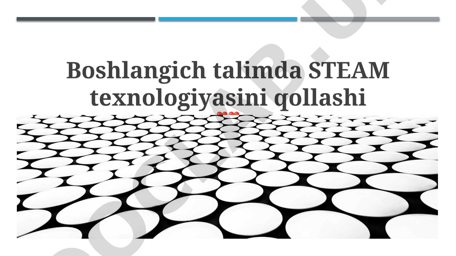 Boshlang'ich ta'limda STEAM texnologiyasini qo'llash