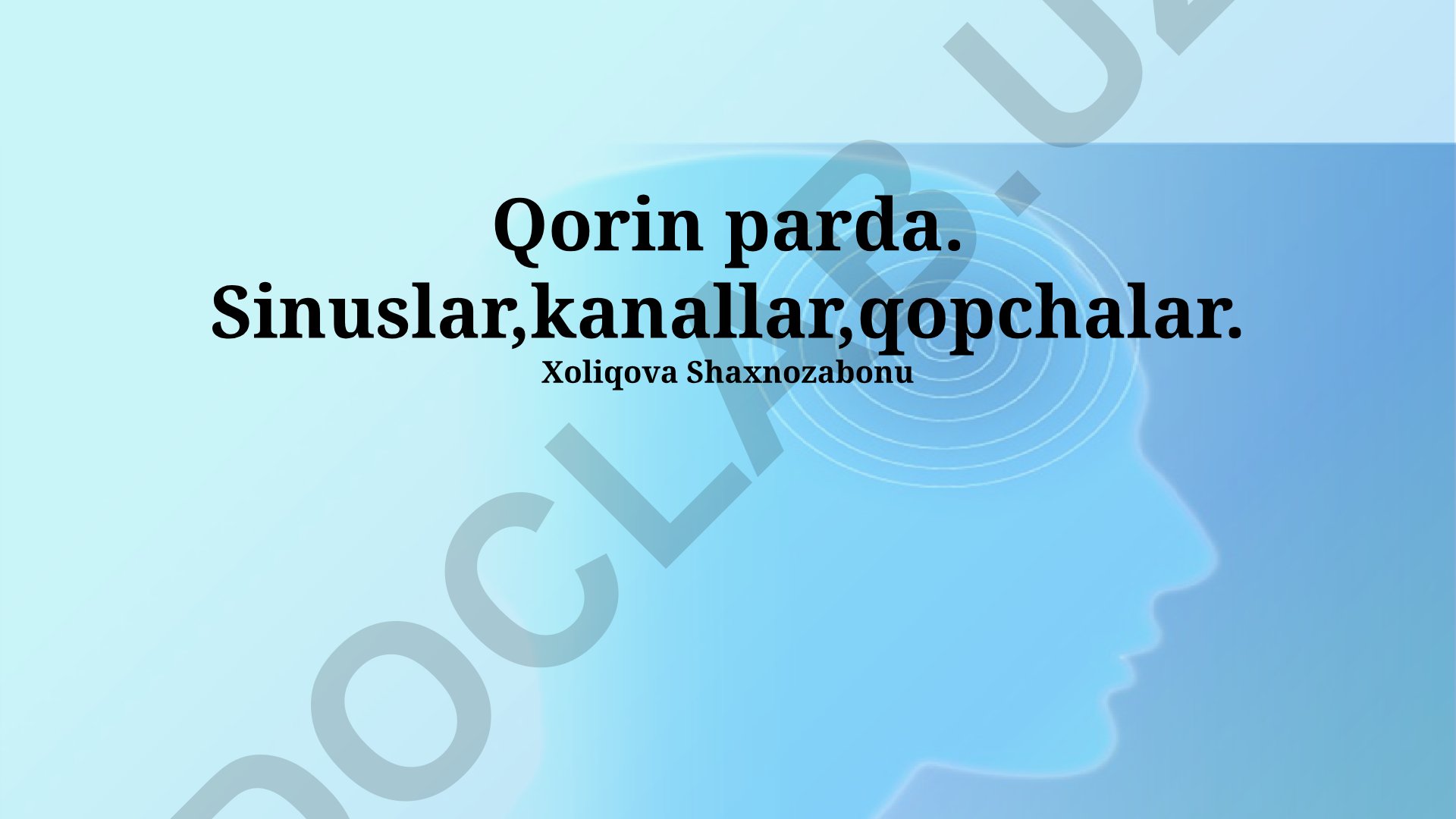 Peritoneal sinuslar, kanallar va patologiyalar