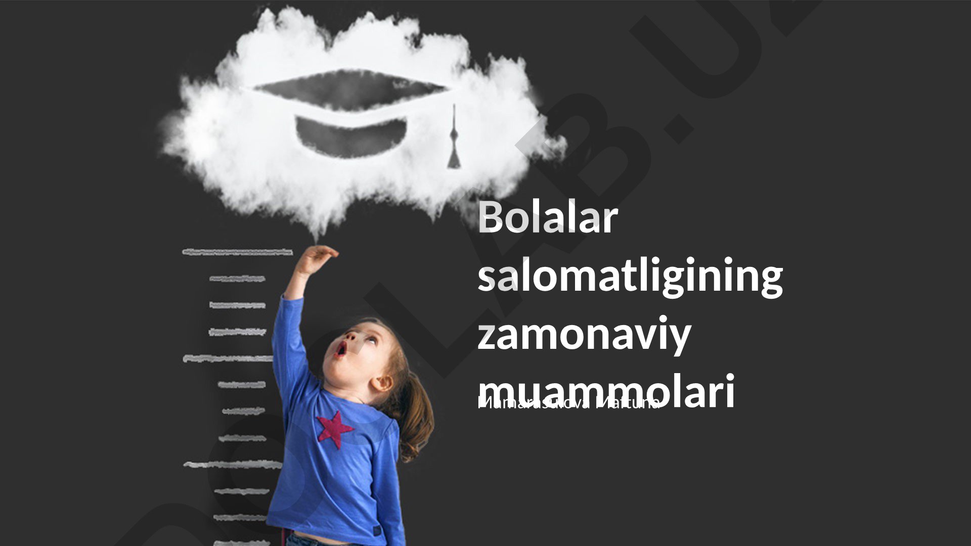 Bolalar salomatligining zamonaviy muammolari