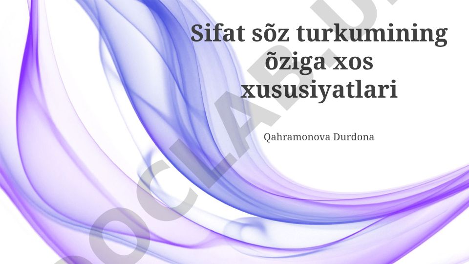 So'z birikmalarining sintaktik, tuzilish va semantik xususiyatlari