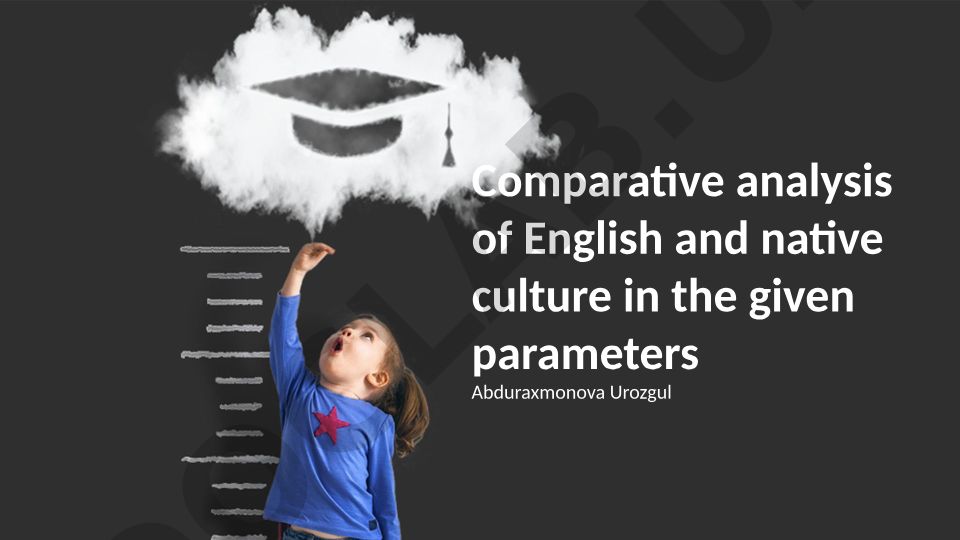 Comparative analysis of English and native culture