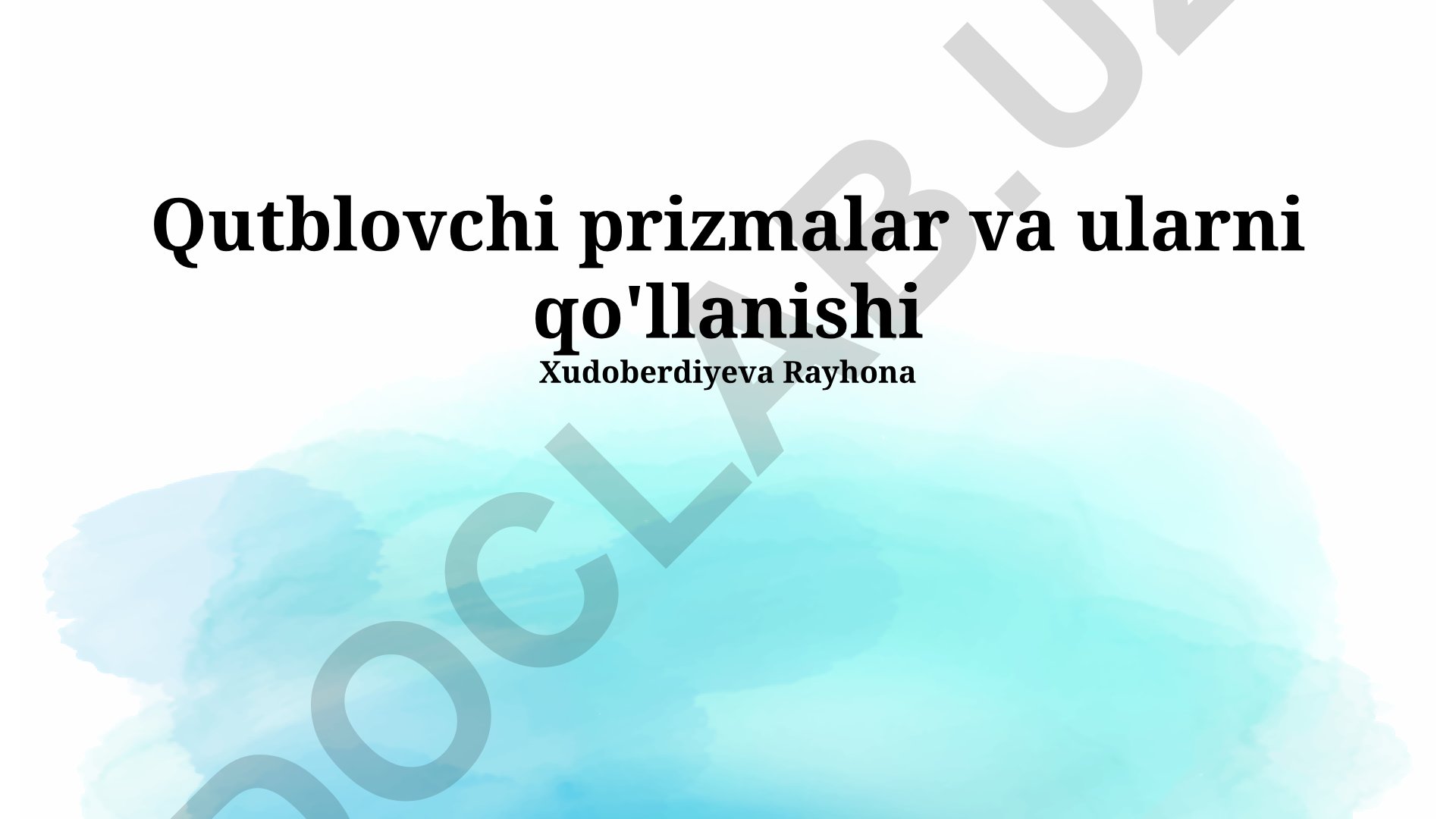 Prizmatik reflektorlarning qo'llanilishi va kelajagi