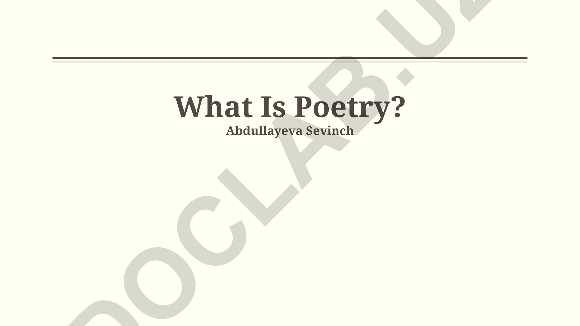 What Is Poetry? Defining Poetry, Poetic Language, Forms and Impact