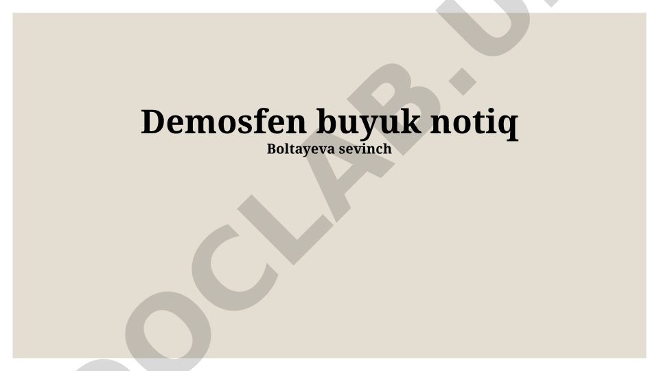 Demosten: Buyuk Notiqning Merosi va Notiqlik Mahorati