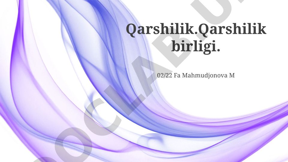 Qarshilik va qarshilik birligi strategiyalari