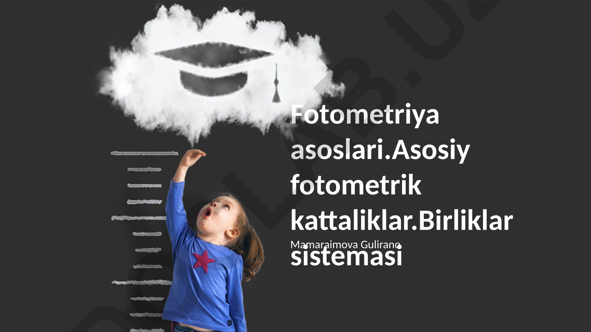 Fotometriya asoslari va fotometrik kattaliklar