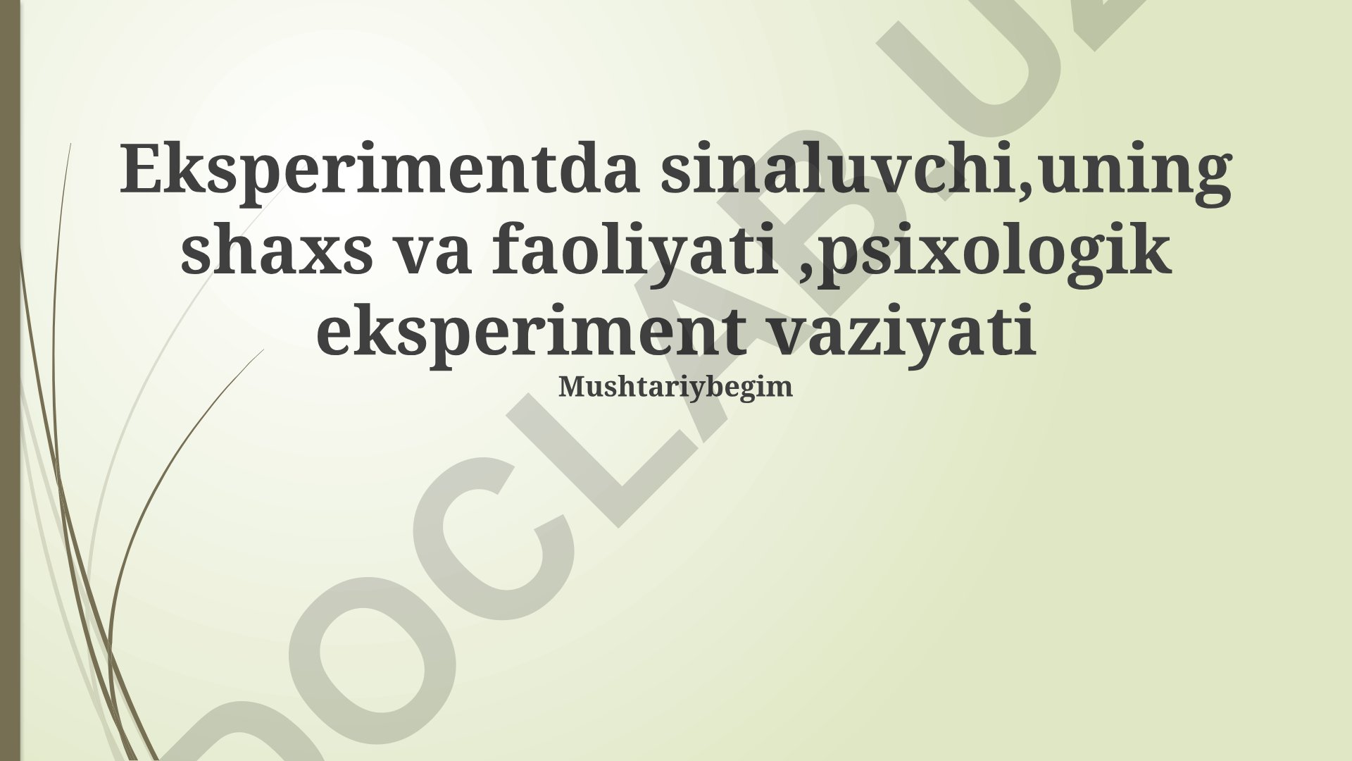 Temperament va Xarakter: Psixologik Tajriba Tahlili