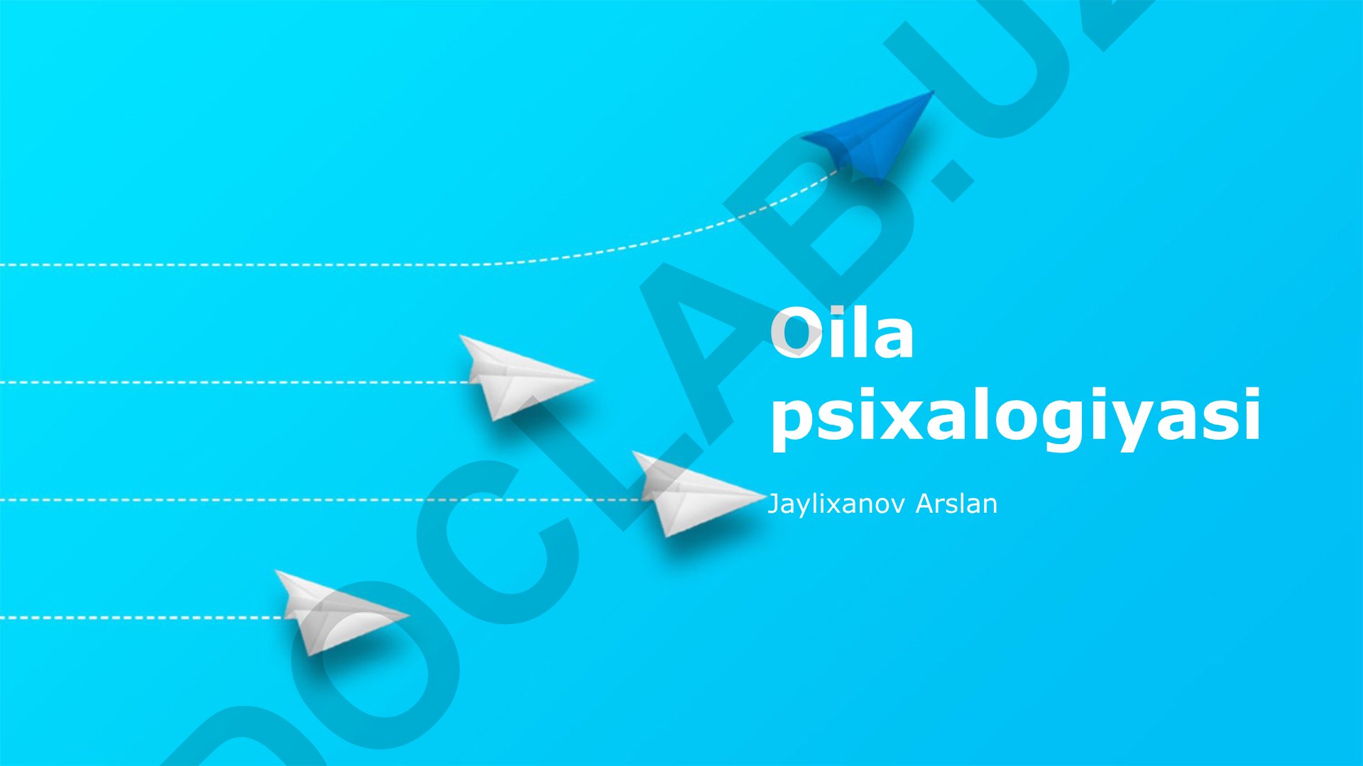 Oila psixalogiyasi: Oila munosabatlaridagi muammolar va yechimlar