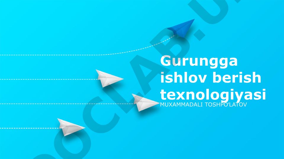 Gurungga ishlov berish texnologiyasi va ekologik samaradorlik