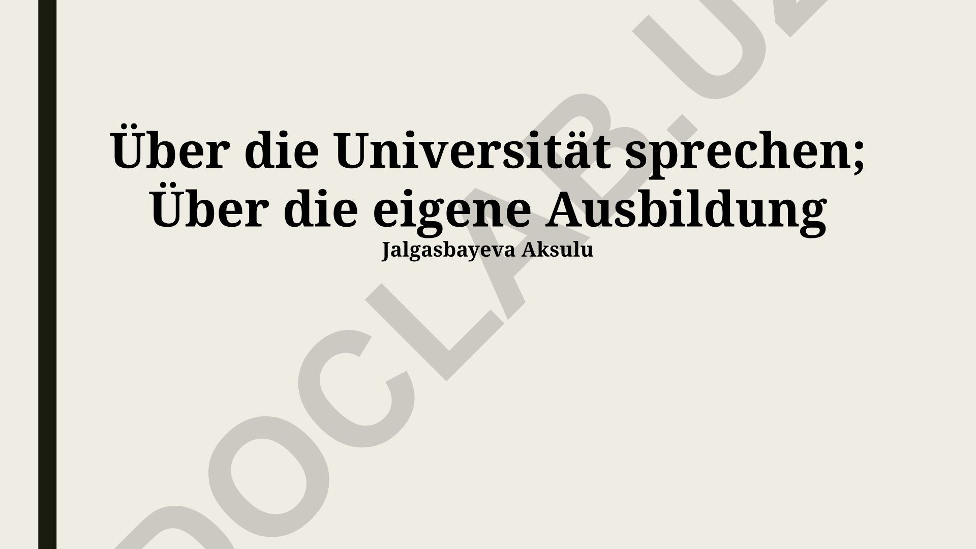 Deutschlands Hochschulsystem und Studienmotivation