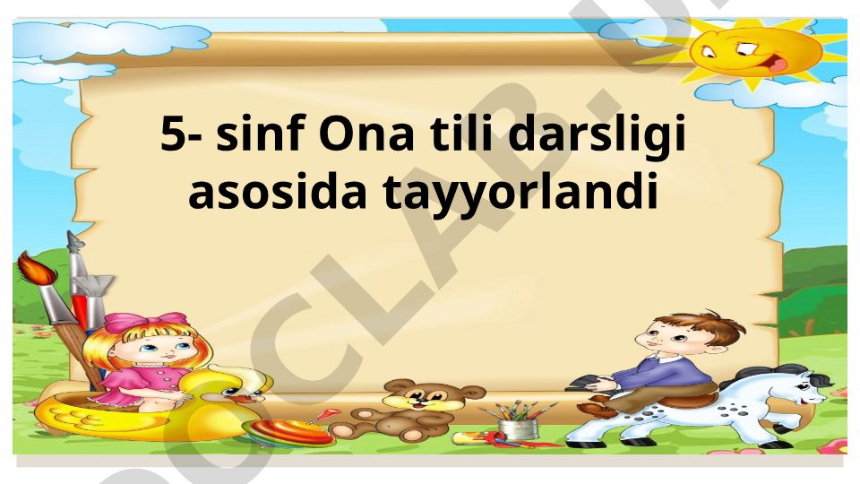 Lug'at va uning turlari - 5-sinf Ona tili darsligi mashqlari