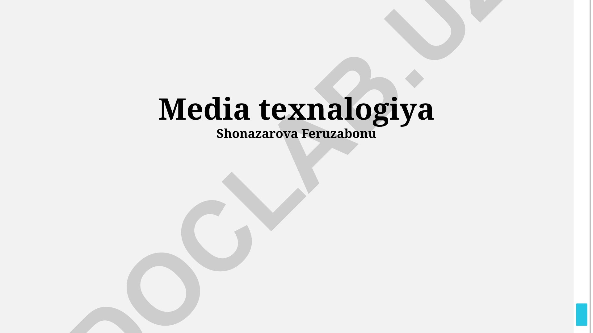 Kelajakdagi media texnologiyalari va ularning ta'siri