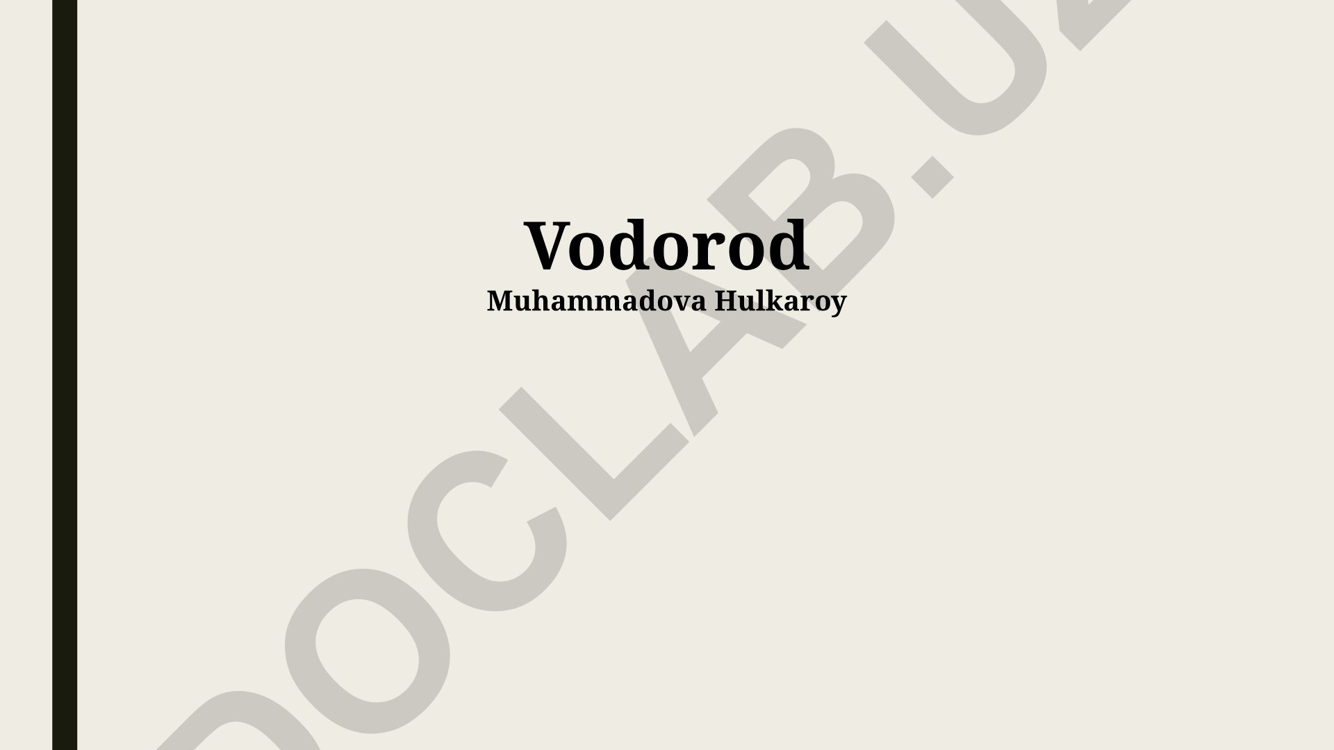 Vodorod iqtisodiyotining kelajagi va yashil vodorod ishlab chiqarish