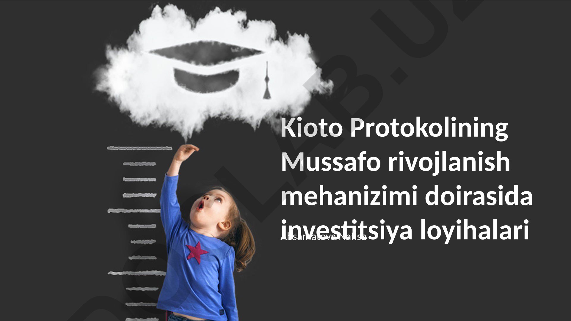 Kioto Protokolining Mussafo rivojlanish mehanizmi doirasida investitsiya loyihalari