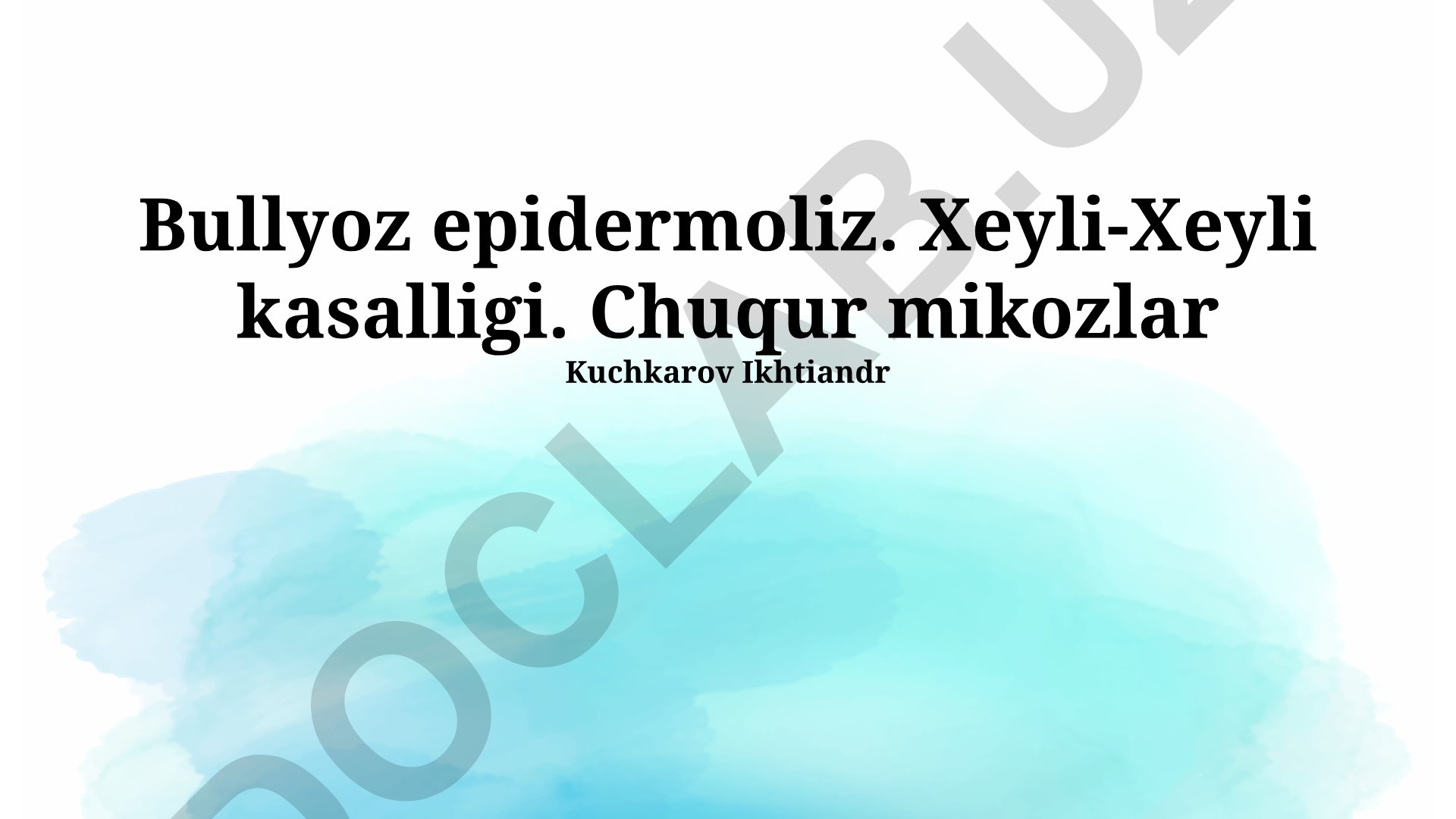 Chuqur mikozlar, Xeyli-Xeyli kasalligi va Bullyoz epidermoliz