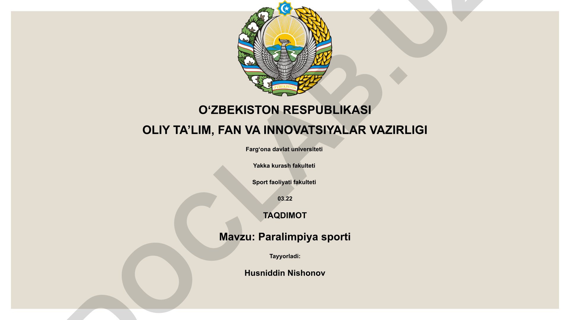 Paralimpiya sporti