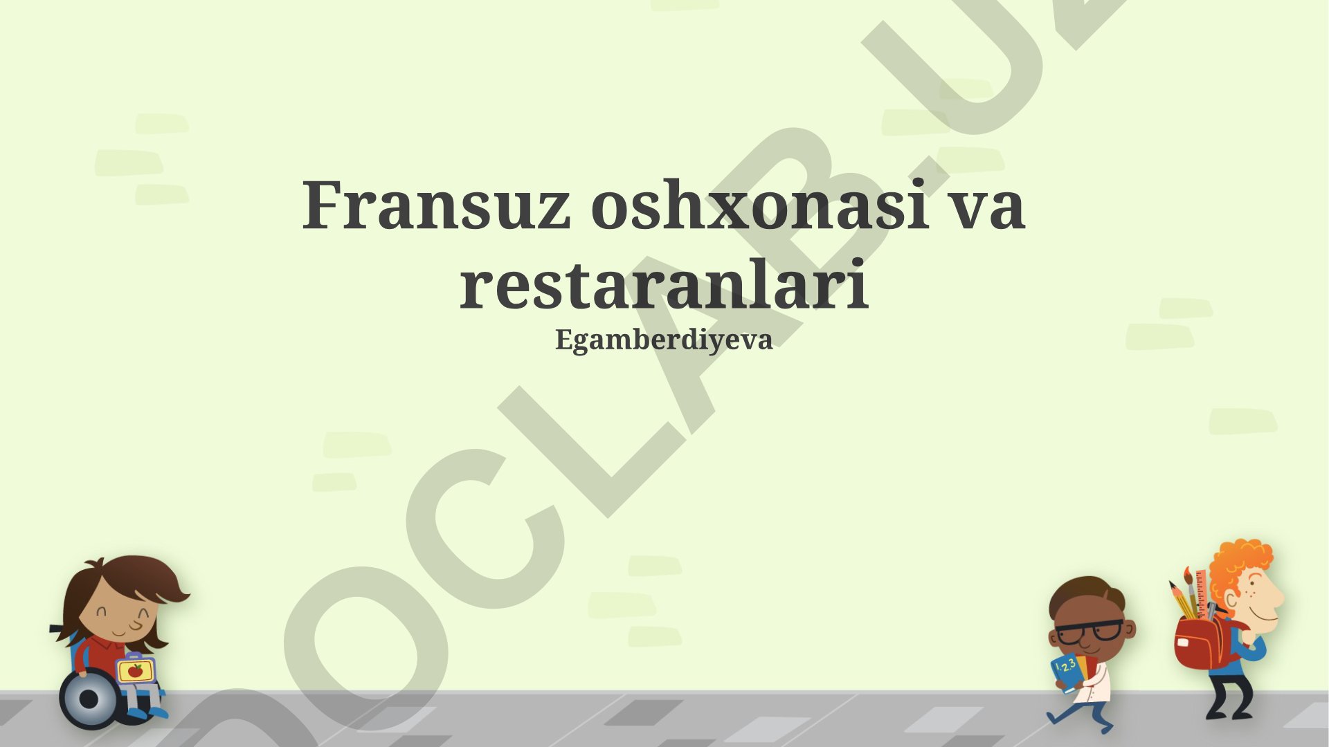 Fransuz oshxonasi va restoranlari