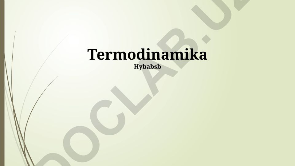 Termodinamikaning Asosiy Qonunlari va Amaliy Qo'llanilishi