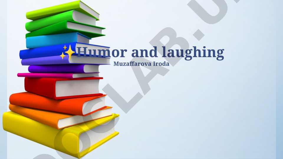 Humor and laughing across cultures and science