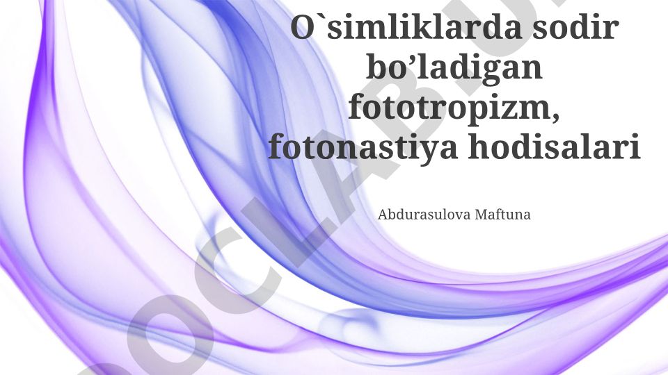 Fototropizm va Fotonastiya: Ta'riflar, Mexanizmlar va Farqlar