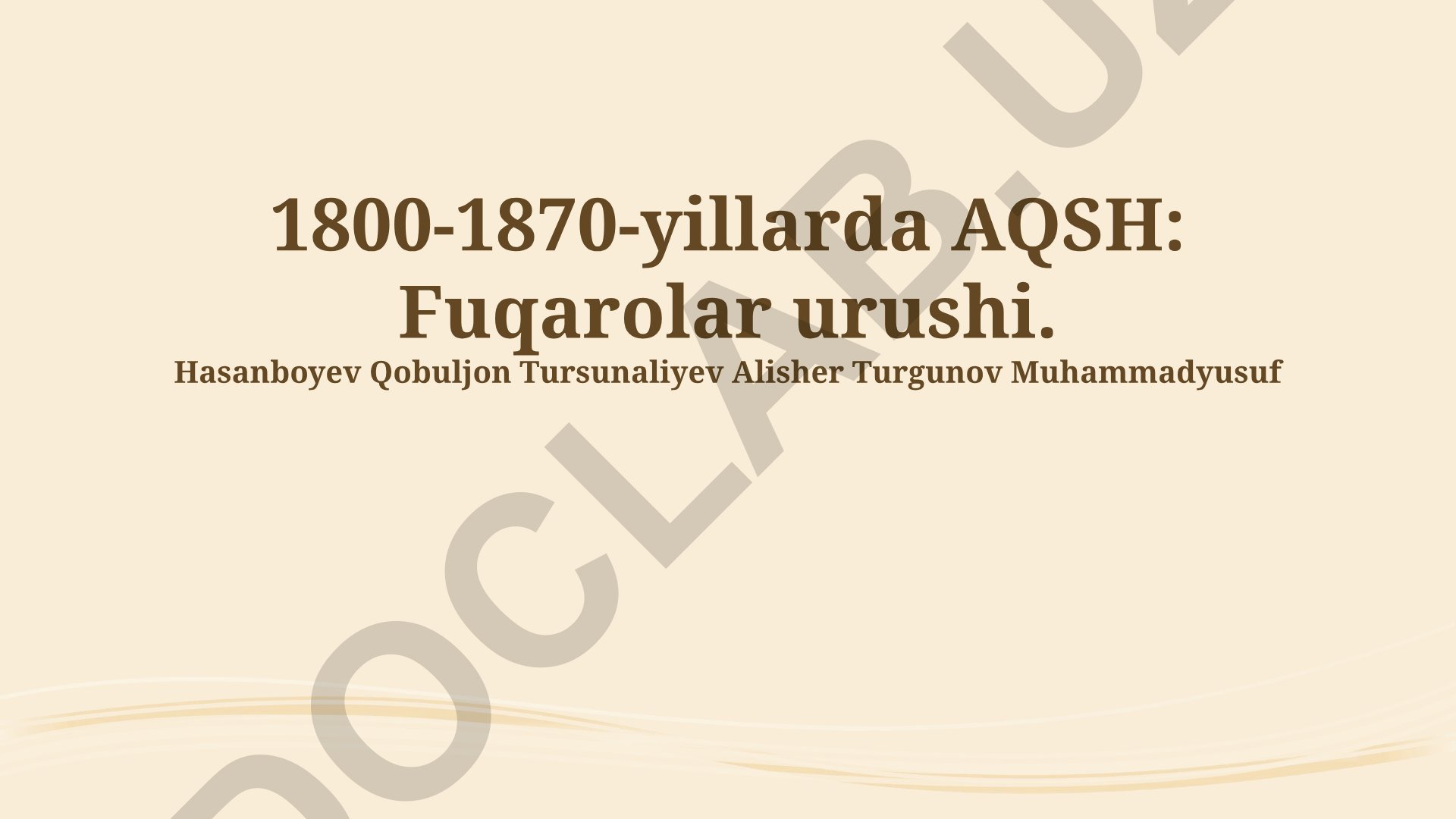1800-1870-yillarda AQSH: Fuqarolar urushi
