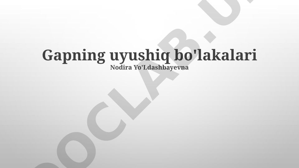Hamrohlik va yalqovlashning psixologik ahamiyati