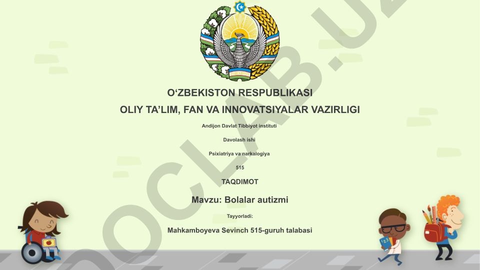 Bolalar autizmi