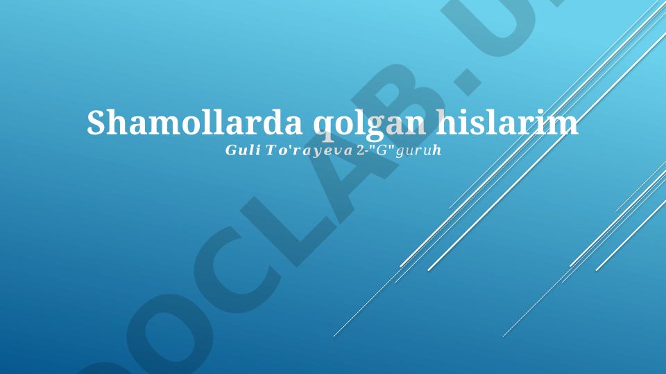 Xarobalar ichida qolgan hislarim: Yo'qotish, nostalji va umid