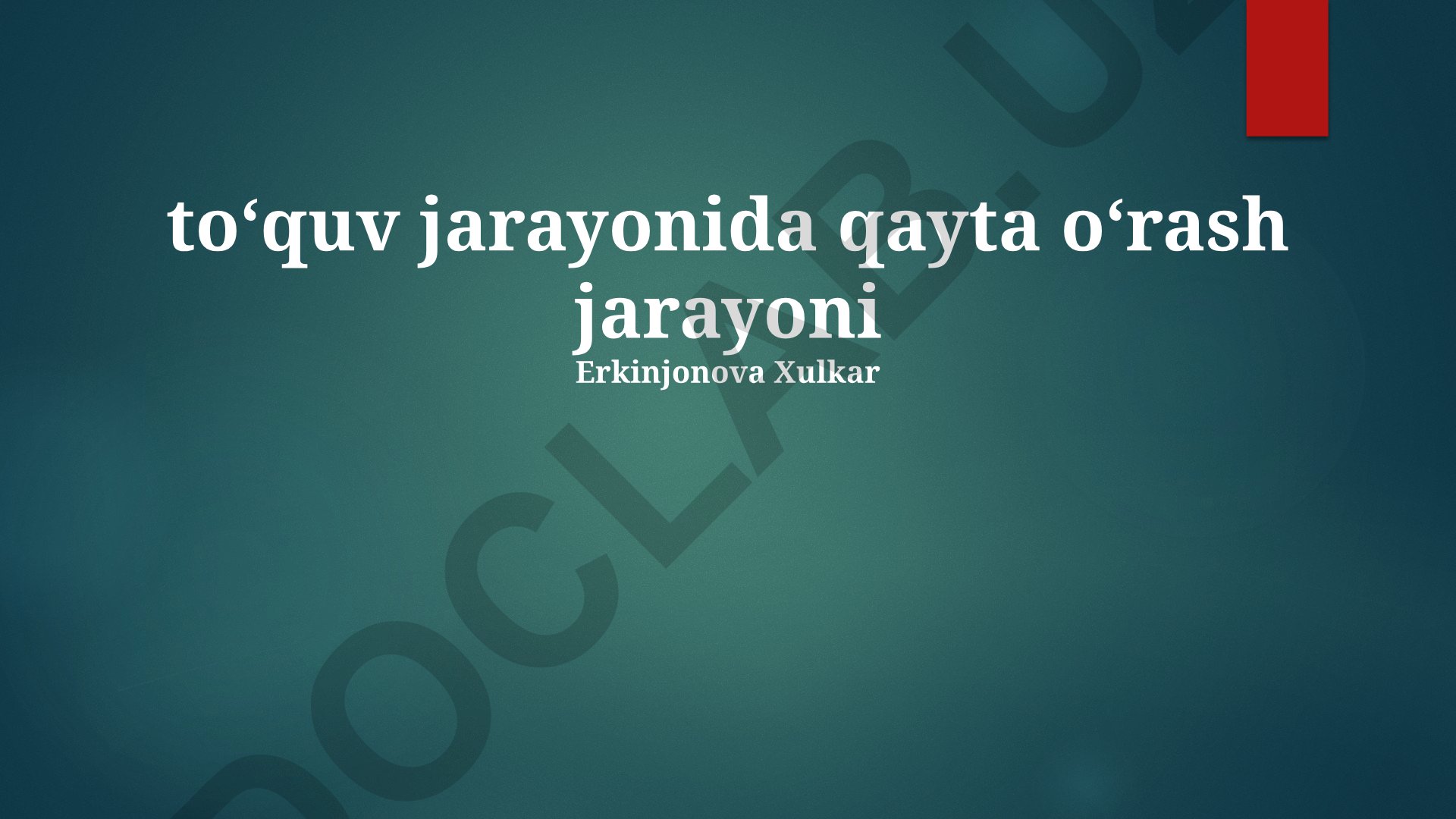 To'qish jarayonidagi orqaga o'rash jarayoni va optimallashtirish